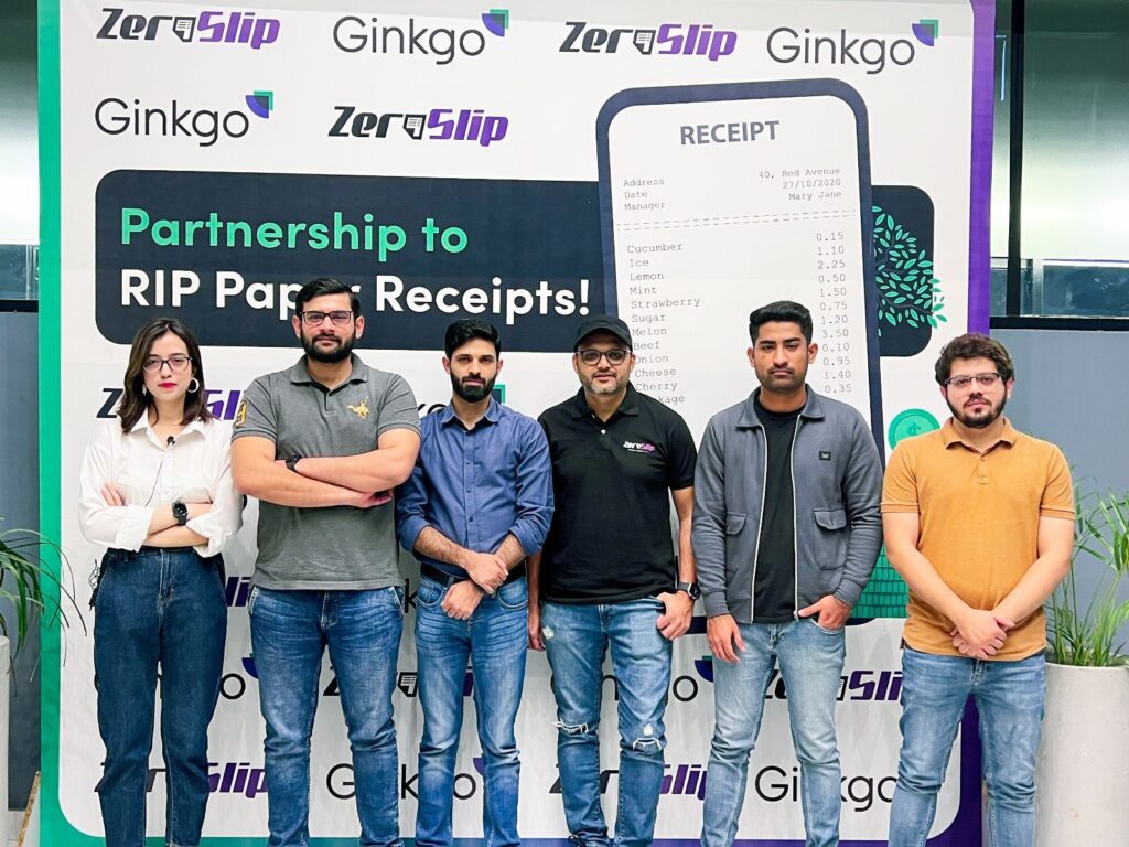 Ginkgo Retail partnered with ZeroSlip to RIP paper receipts!