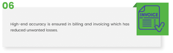High-end accuracy in billing
