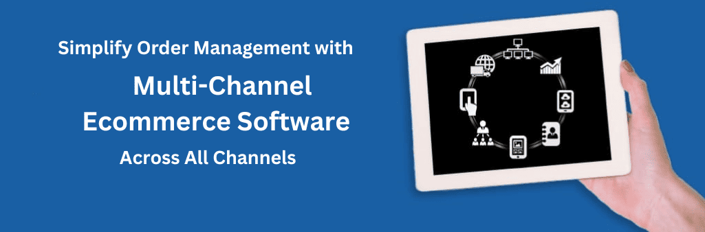 Dashboard interface showing simplified order management across multiple ecommerce channels like Amazon and Shopify