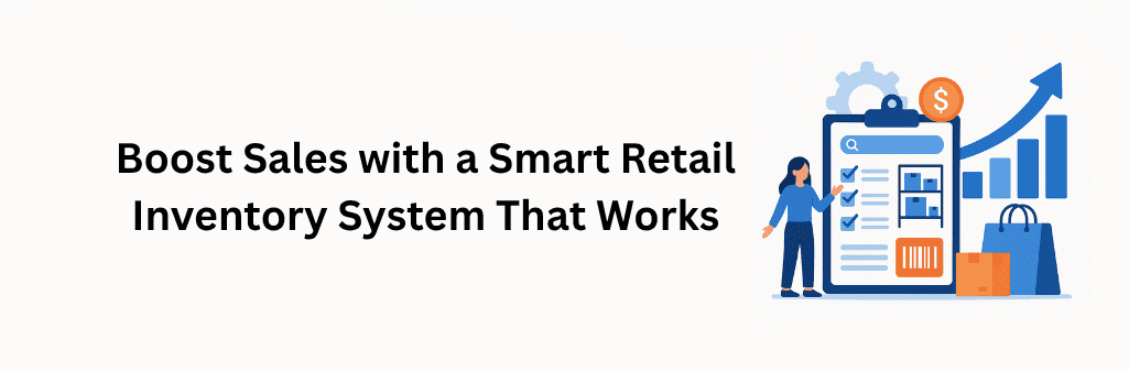 Dashboard view of a retail inventory system showing stock tracking, product details, and sales performance insights.