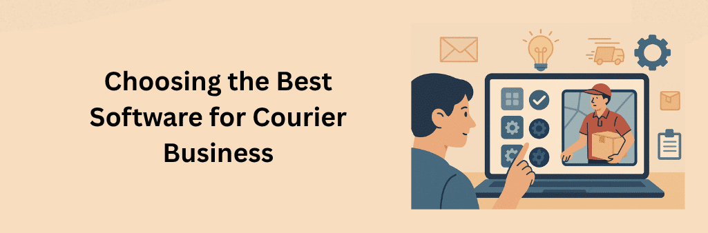 Flat-style illustration featuring the Ginkgo Retail logo at the center, surrounded by icons—a glowing lightbulb, puzzle piece, gear, and chart—all on a clean white background, conveying a unique, innovative solution