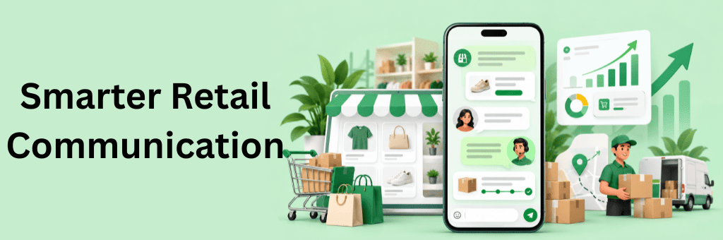 WhatsApp Business solution provider connecting ecommerce stores, customer messaging, order tracking, and delivery management for smarter retail growth